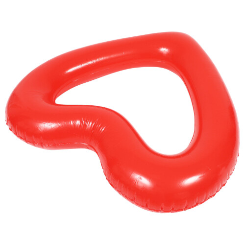 3Pcs Heart Shaped Inflatable Swimming Ring Pool Float Lounger 2
