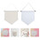 4 Unidades Lápiz Display Pennant Lienzo Para Pared 8