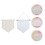 4 Unidades Lápiz Display Pennant Lienzo Para Pared 10
