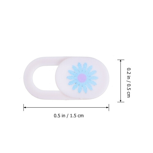 Cache-Caméra Adhésif 18 Pièces Pour Ordinateur Téléphone Floral 1