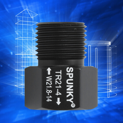 Soda-Zylinder-Adapter-Konverter, schwarz, 1