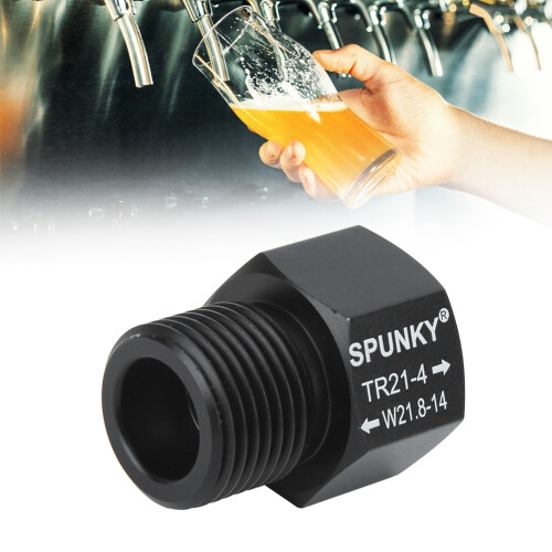 Soda-Zylinder-Adapter-Konverter, schwarz, 2