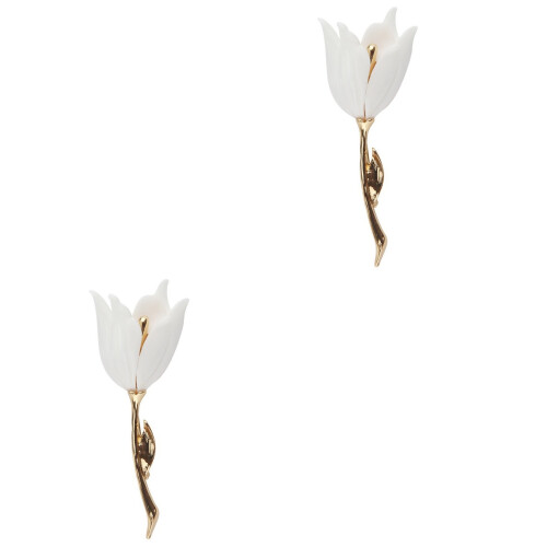2 Unidades Broche De Traje Para Cuello 2