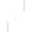 3 Sets Removable Wall Hanging Measurement Growth Chart For Home Decor 5