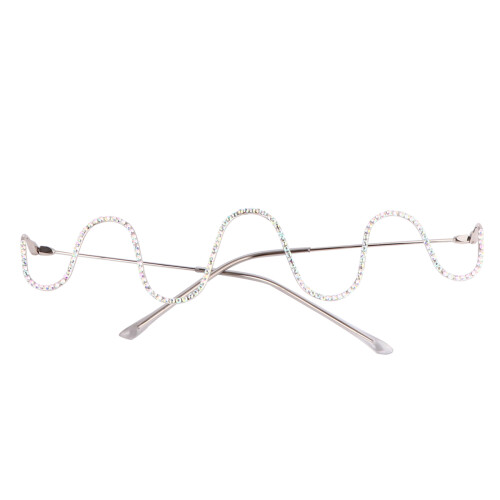 2Pcs Spectacle Frame Decorative Eyeglasses For Photography