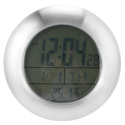 Duschwanduhr, tragbare wasserdichte Digitaluhr mit 1