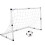 2 Outdoor Voetbal Set Met Mini Doelnet Kunstleer 1