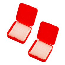 2 Cajas Pegatinas Transparentes Doble Para Calcomanías Año Nuevo