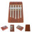 3 Pièces Piano À Pouce 5 Notes Kalimba Rougeâtre 11