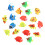 20St Mini Kunstvissen Plastic Aquarium Decoratie 6