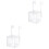2Pcs Transparent Acrylic Aquarium Breeding Isolation Box 3