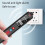 X1 Dual Mode Non-Contact Voltage Tester, Multimeter, LED Flashlight 4