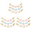 9 Dames Trui Clips Legering Ster Dubbelzijdig Drie Kleuren 2