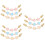 9 Dames Trui Clips Legering Ster Dubbelzijdig Drie Kleuren 7