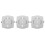 3 Sets Aluminiumlegering Bewakingsbeugel Explosieveilige (Wit) 4