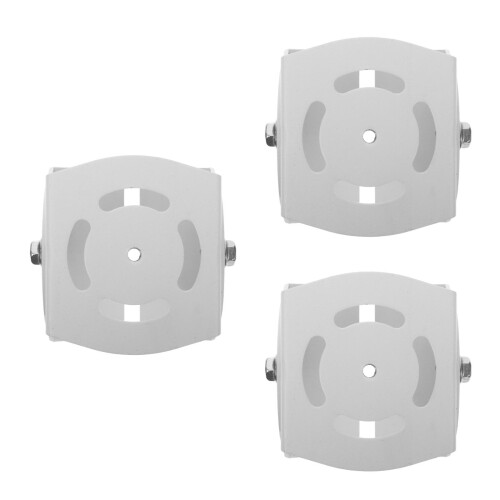 3 Sets Aluminiumlegering Bewakingsbeugel Explosieveilige (Wit) 1
