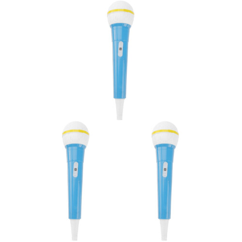 3 Stuks Plastic Kindermicrofoon Muzikaal Speelgoed Voor Feest 1