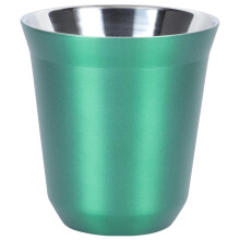 3 Stks Draagbare Dubbele Thermobeker RVS Koffiebeker