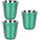 3 Stks Draagbare Dubbele Thermobeker RVS Koffiebeker 7