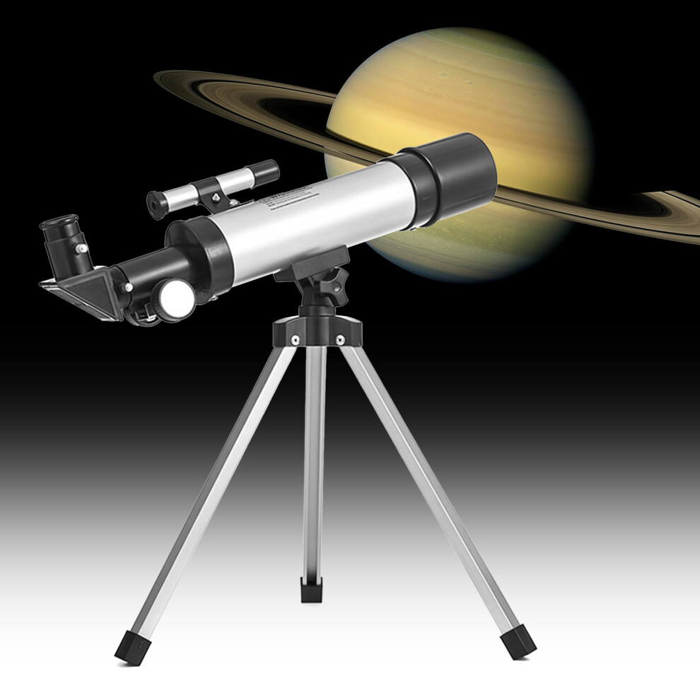 Compact 90X Portable Astronomical Telescope For Kids & Beginners With Tripod & Finder Scope 4041359677730