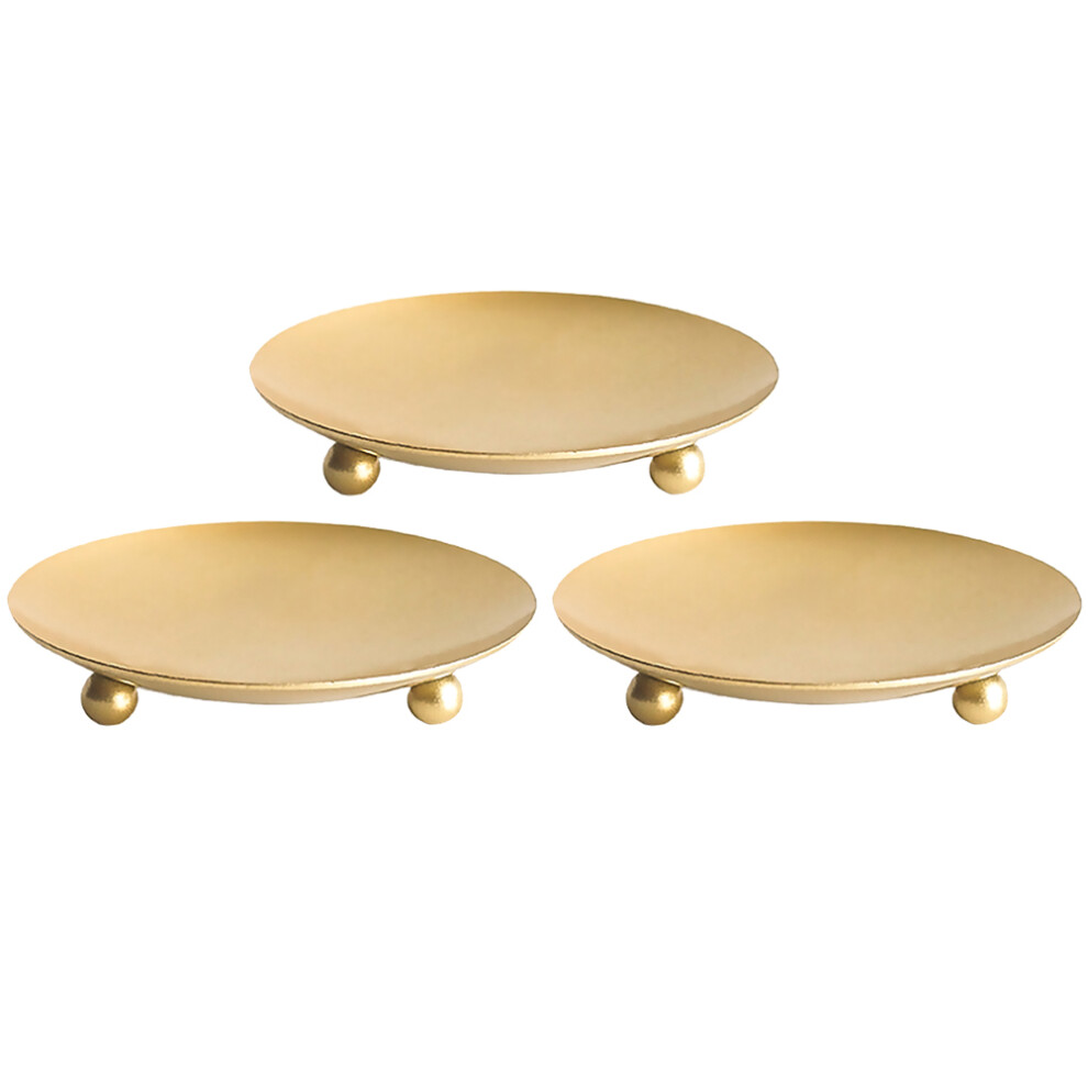 6 Szt. Talerzyk Na ŚWięTę ŻElazny Kandelabr Do Przechowywania-image