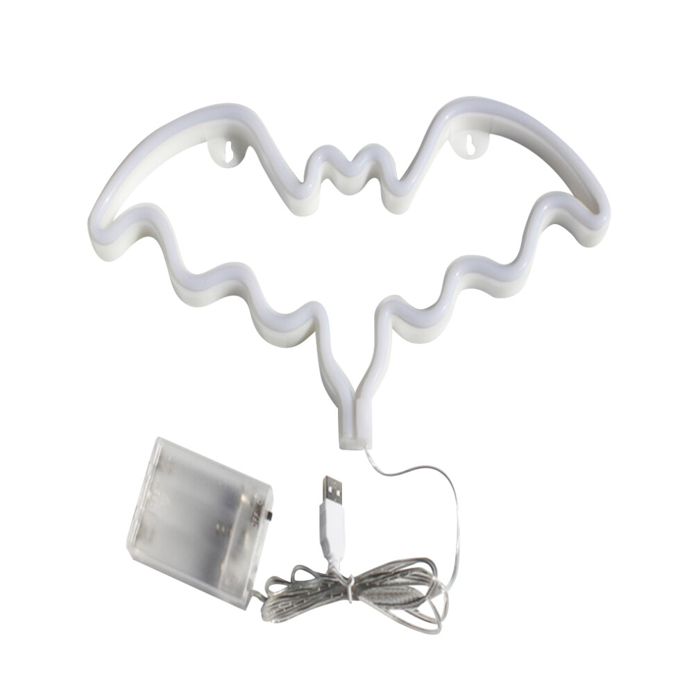 3 Sztuki Led Nietoperz Neonowa Dekoracja Sypialni Dziewczyny-image