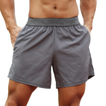 Herren Sportshorts Elastischer Bund Tasche Schnell trocknend 5,0-5,6 oz Mehrere Farben