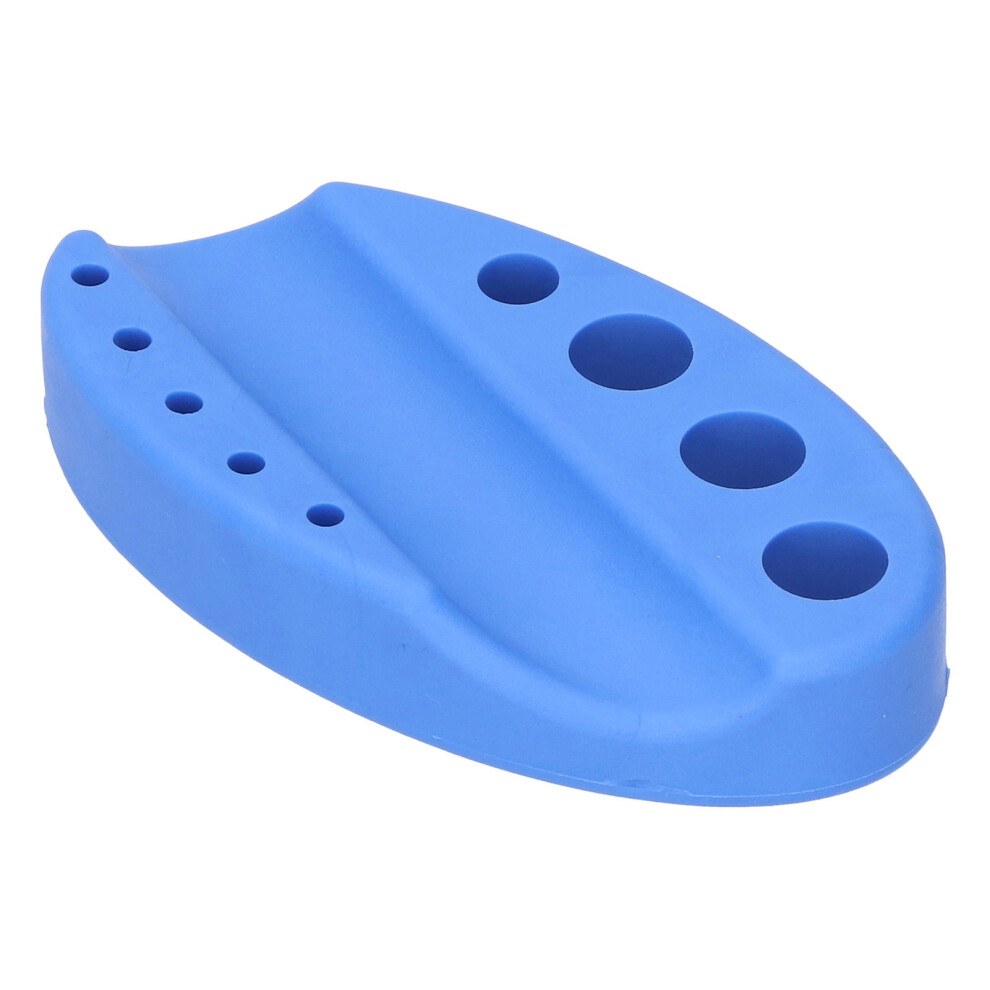Blue Silicone Microblading Ink Holder Reusable Washable Tattoo Pigment Rack