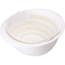 Lavabo a doppio strato facile da pulire, design salvaspazio, cestello scolapiatti multifunzionale, materiale sicuro di alta qualità per la cucina