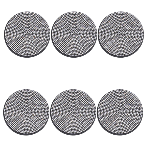 Bling Cup Holder Εισαγωγή Coaster, Crystal Rhinestone Μοντέρνα Αξεσουάρ Εσωτερικού Αυτοκινήτου,