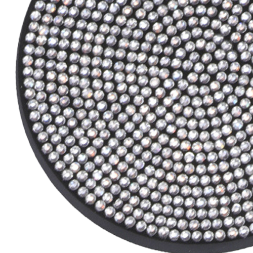 Bling Cup Holder Εισαγωγή Coaster, Crystal Rhinestone Μοντέρνα Αξεσουάρ Εσωτερικού Αυτοκινήτου, 2
