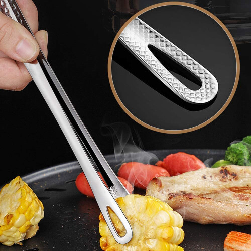Σετ εργαλείων Gourmet για το βάζο, Κουτάλι ελιάς από ανοξείδωτο ατσάλι για το μάζεμα 1