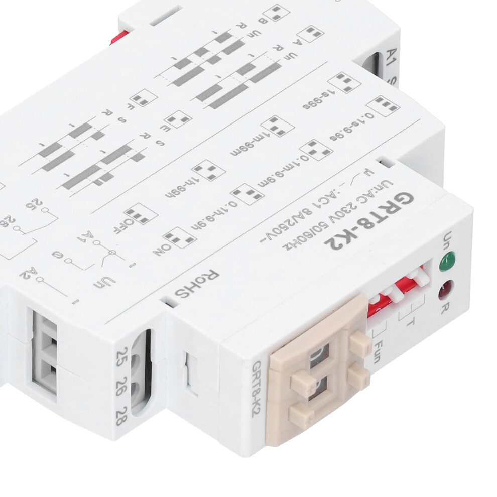 Ac230v 50/60Hz Time Relay 0.1S-99H 2C-2O 4 Modes 6951359682192