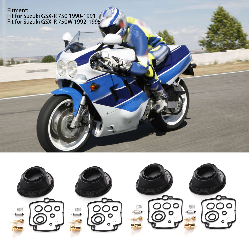 Motorcycle Carburetor Repair Kit For Gsx-R 750/750W 1990-1995 4601359687117