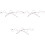3Pcs Spectacle Frame Decorative Glasses For Photography 3