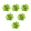 12Pièces Broches Verte Décoration 1