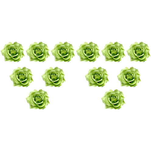 12Pièces Broches Verte Décoration 1