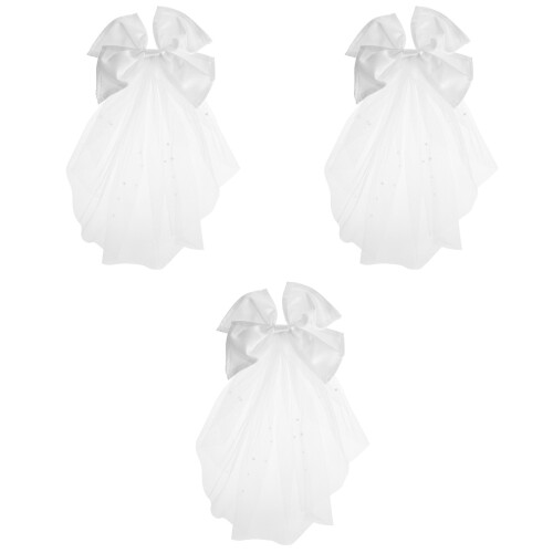 3 Unidades De Red Para Novia Accesorio Malla 2