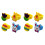 20 In PVC Ecologici Per Bambini Feste 2