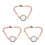 3 Pièces Bracelet Magnétique En Pendentifs 4