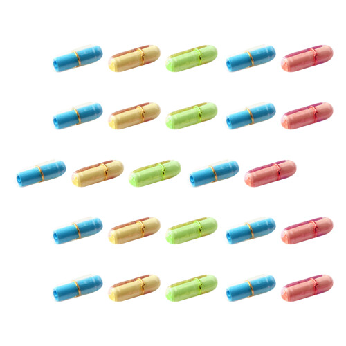198 Pcs Transparent Colorful Message Letters Love Gift Kit