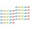 198 Pcs Transparent Colorful Message Letters Love Gift Kit 5