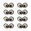 300 Pezzi Occhi Sicurezza In 17X29Mm Per Animali 1