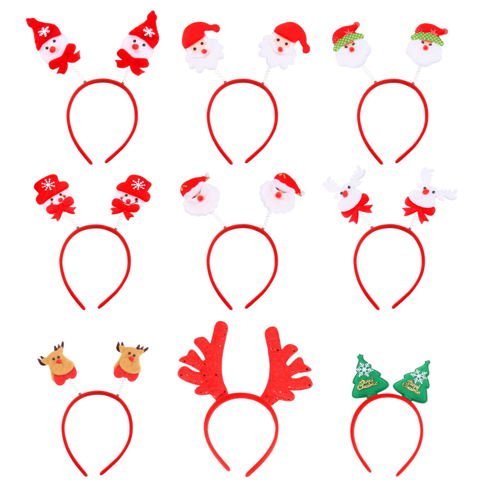 27 Sztuk ŚWiąTeczne Opaski Na WłOsy ObręCze Dodatki Dekoracje-image
