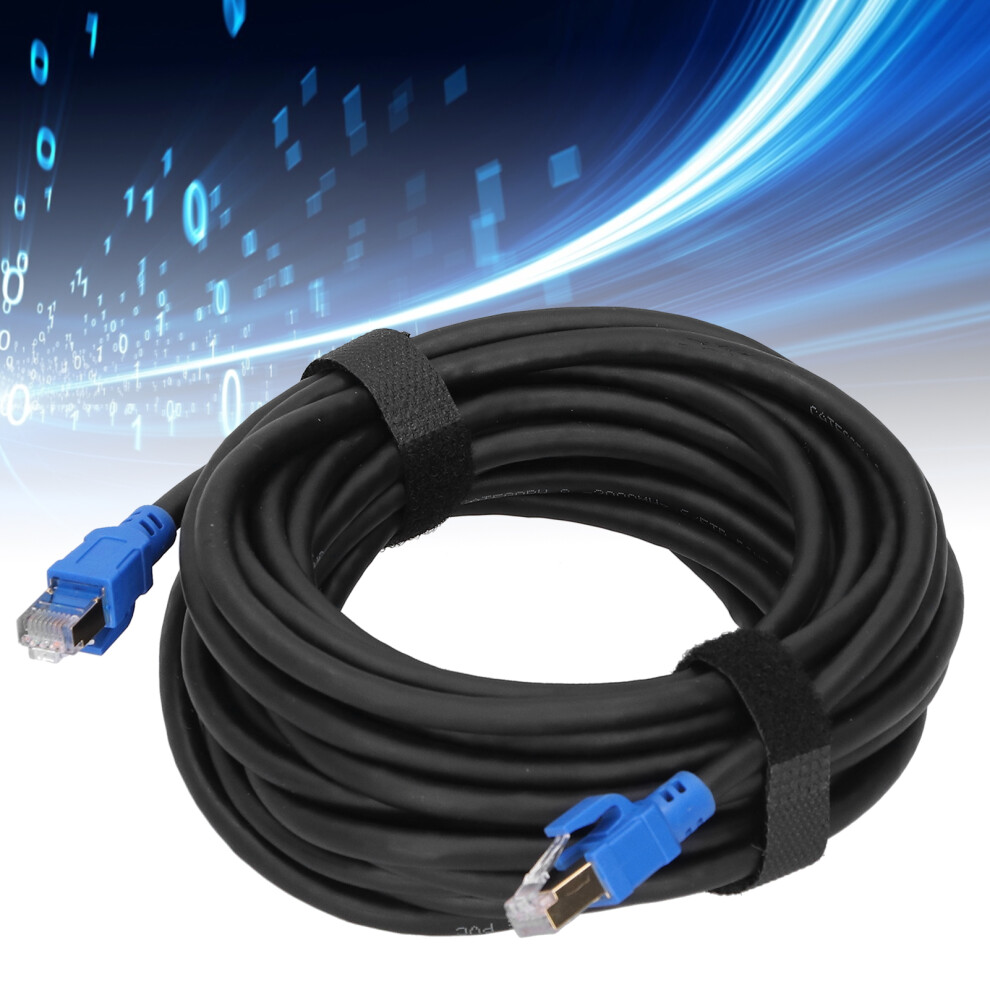 40Gbps 2000Mhz Cat8 Ethernet Cable, 8M, Rj45 Connectors Gold 3581359689636