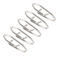 100Pcs Stainless Steel Fishing Power Clips Speed Tackle Connectors