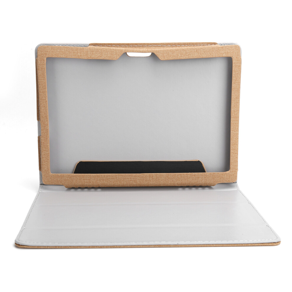 All-Inclusive Flip Leather Case For Teclast M30 Tablet Gold 9471359691873