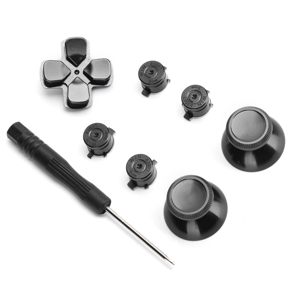 Premium Aluminum Alloy Replacement Button Set For Ps4 Controller 3231359695198