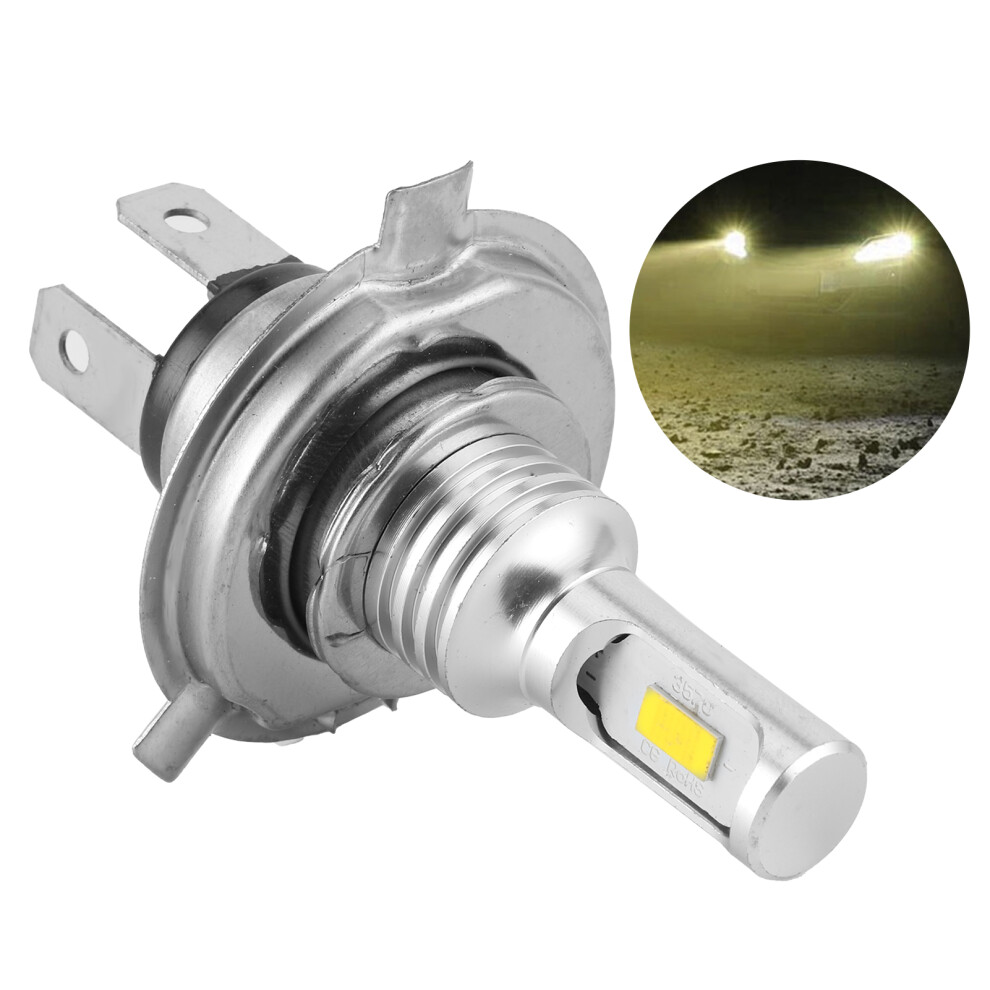 12V/24V 80W Led 1500K Fog/Headlight Bulb For H4 Socket Yellow 7891359699068
