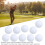 10PCS Double Layer Golf Practice Balls Soft Putting Training Balls Golf Gear 4